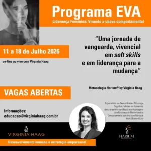 Programa EVA Express - Liderança Feminina: Virando a chave comportamental